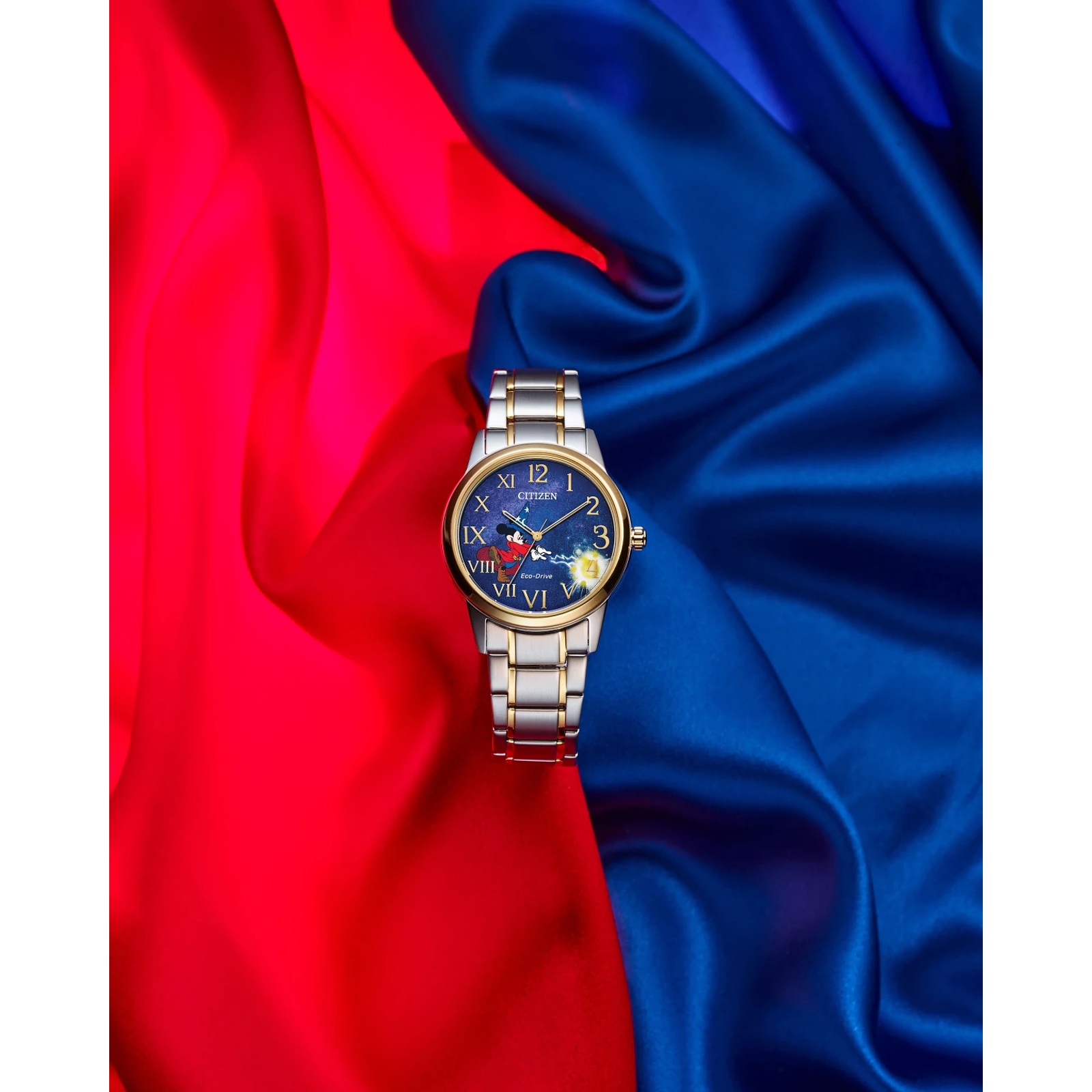 Reloj Citizen Azul Sorcerer's Apprentice Mickey Disney  FE7064-71W | Elegancia relojería