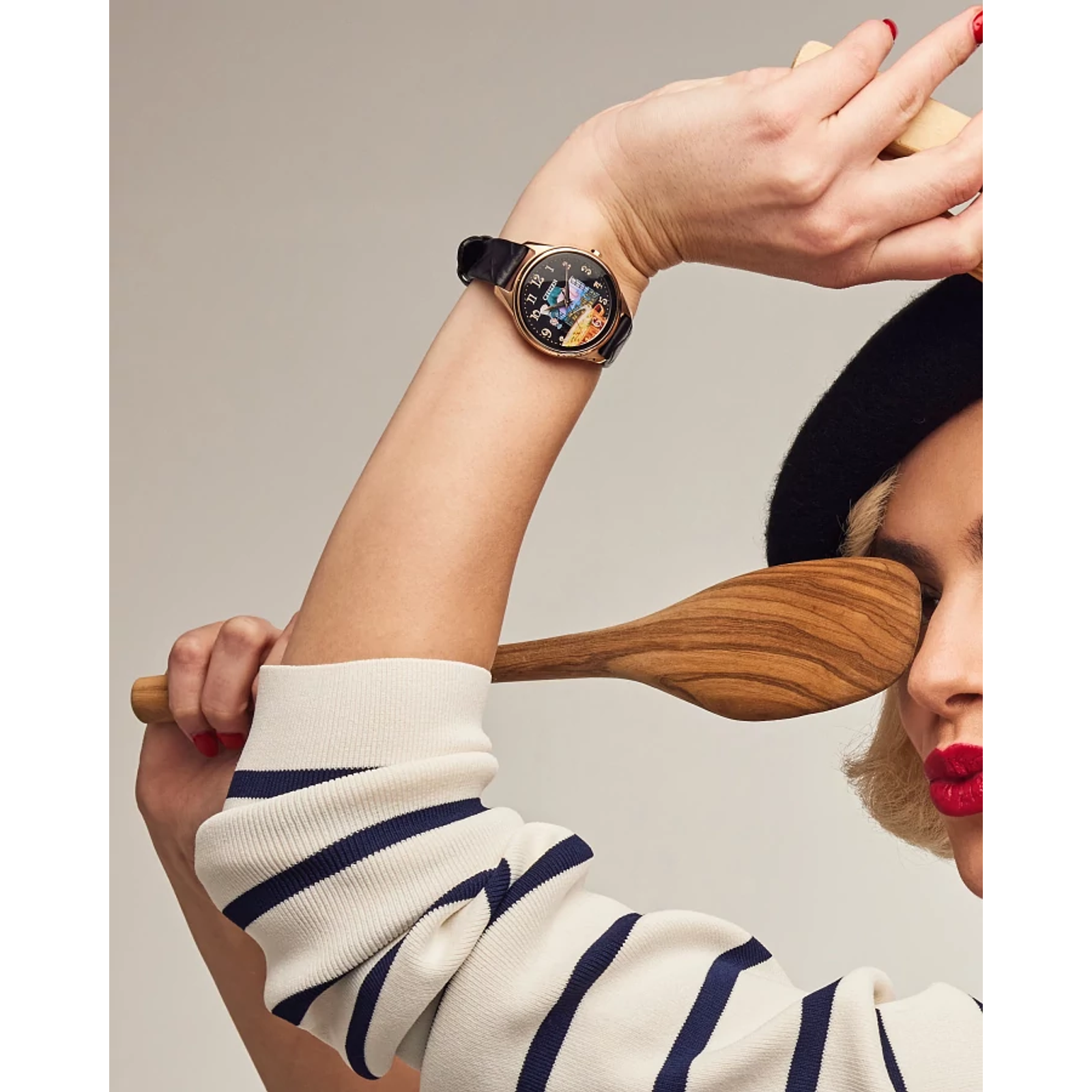 Reloj Citizen Negro Ratatouille Pixar  FE7103-04W | Elegancia relojería