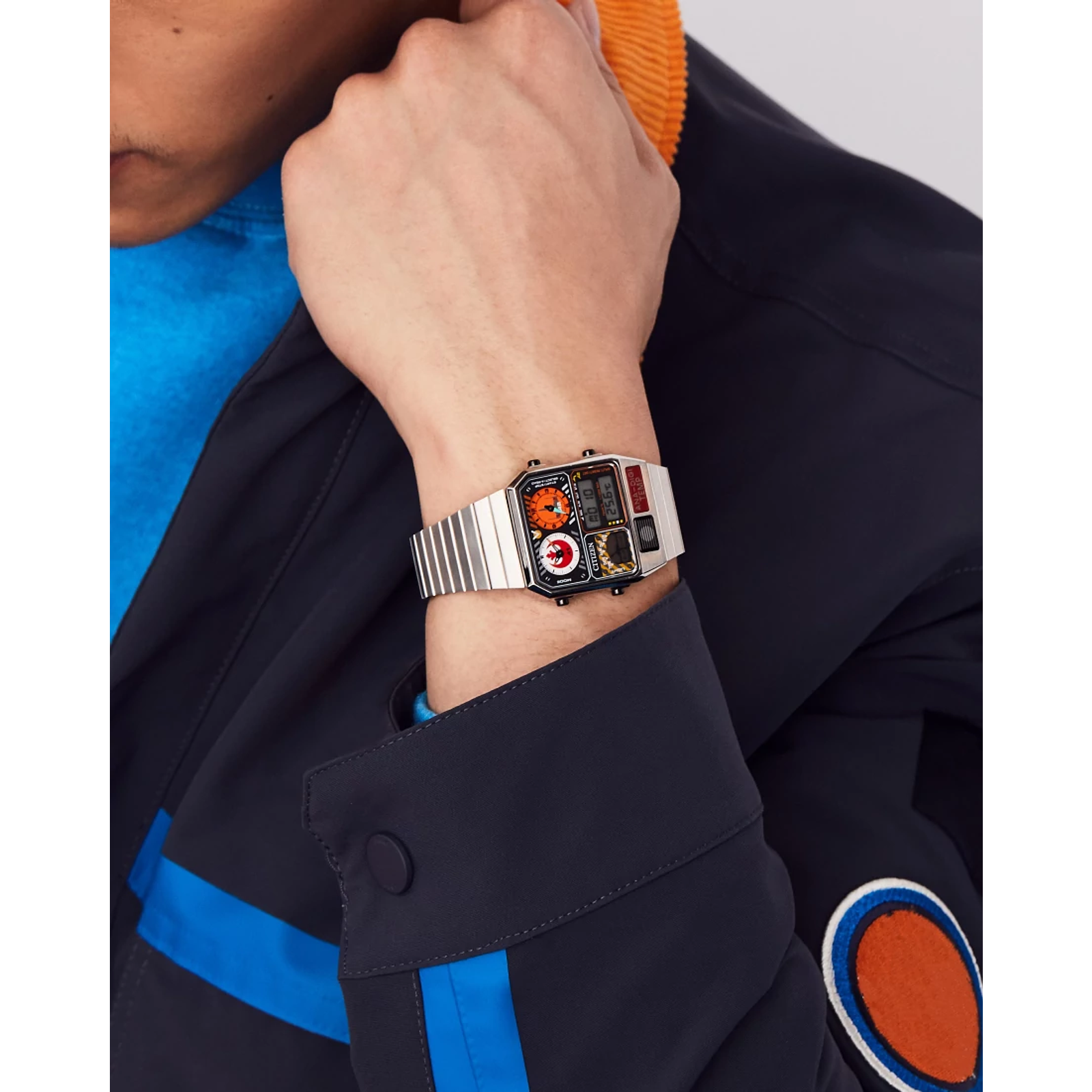 Reloj Citizen Rebel Pilot Analogico - Digital edición especial Star Wars para caballero movimiento de cuarzo JG2108-52W | Elegancia Relojeria