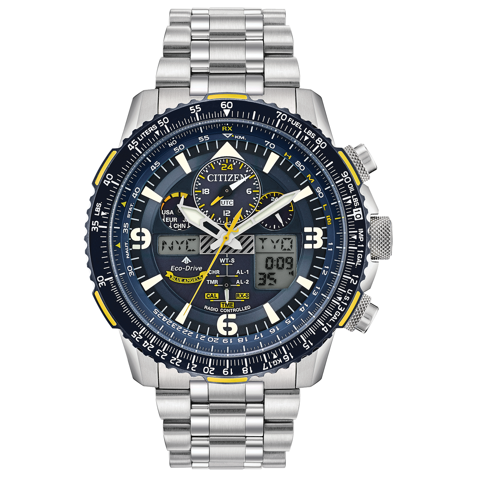 Reloj Citizen Promaster Skyhawk A-T Cronómetraje Atómico  JY8078-52L | Elegancia relojería