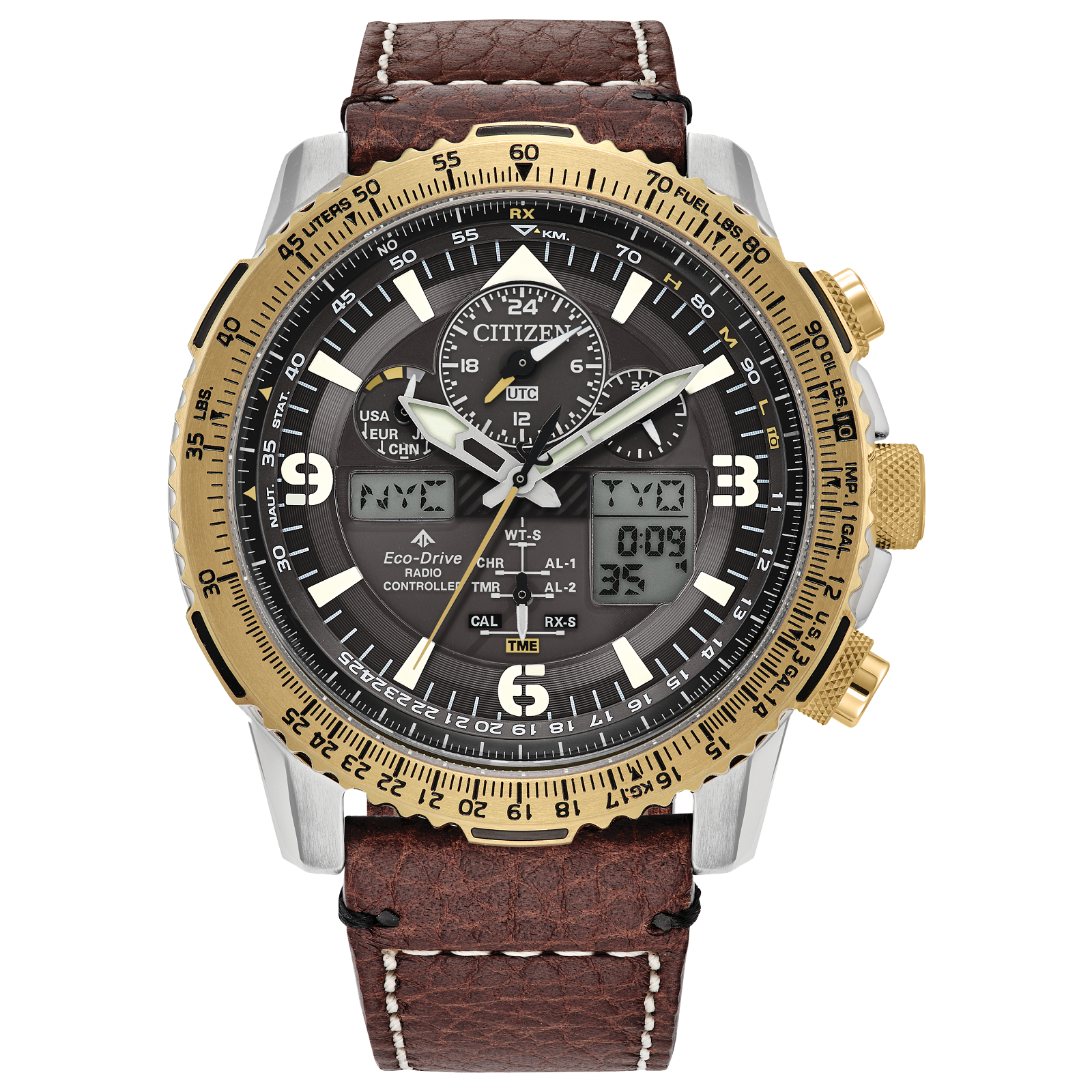 Reloj Citizen Promaster Skyhawk A-T Cronómetraje Atómico  JY8084-09H | Elegancia relojería