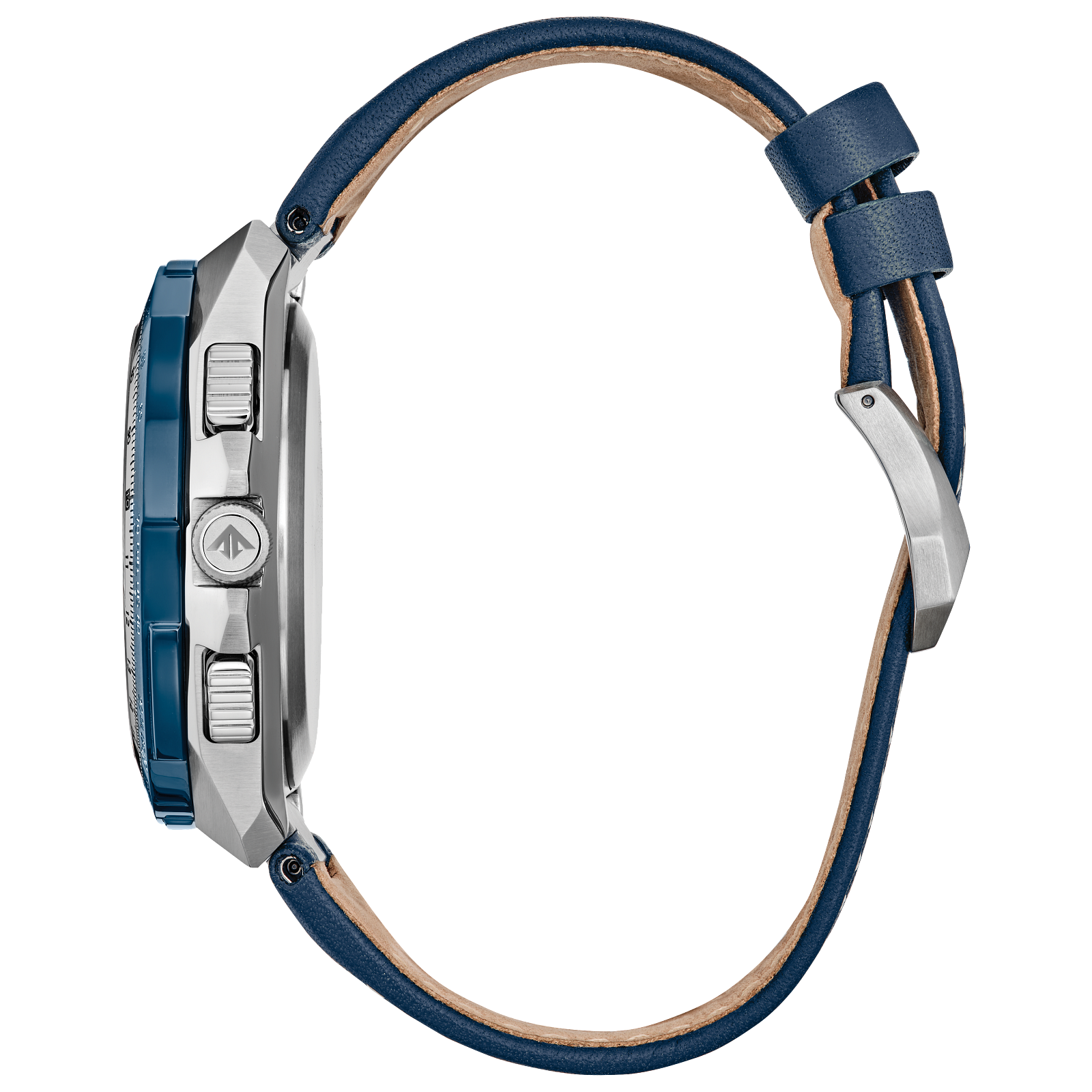 Reloj Citizen Promaster Skyhawk A-T Dial azul con cronógrafo alarma radio control Eco-drive y cristal de zafiro JY8148-08L | Elegancia Relojeria