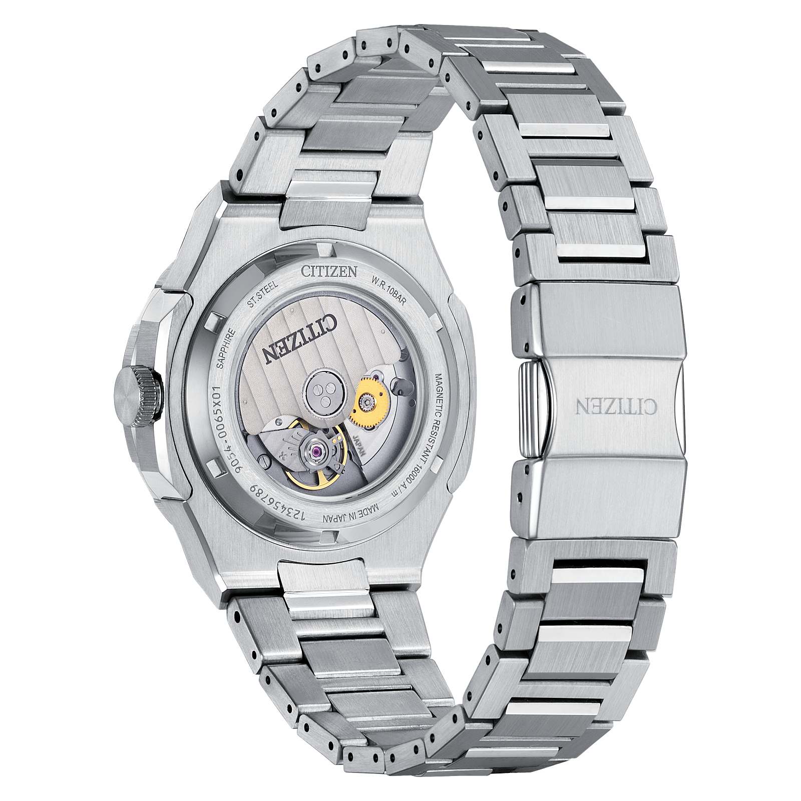 Reloj Citizen Series8 880 GMT Dial Azul texturizado automático para caballero NB6031-56E | Elegancia Relojeria