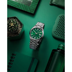 Reloj Citizen Tsuyosa con dial verde automático con caja de 40MM para caballero NJ0150-56X | Elegancia Relojería