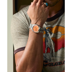 Reloj Citizen Tsuyosa dial naranja automático con caja de 40 MM para caballero NJ0151-53Z | Elegancia Relojería