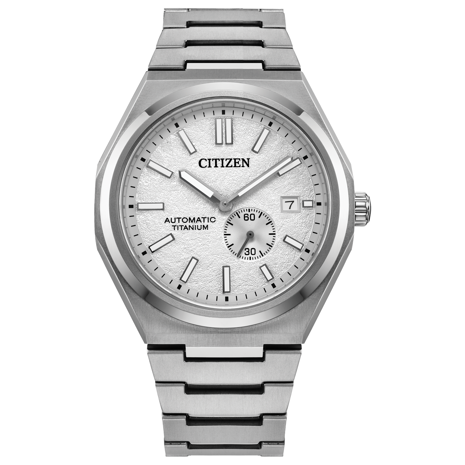 Reloj Citizen Zenshin Mechanical color plata automático caja de super titanium de 40.5 MM  NJ0180-80A | Elegancia Relojería