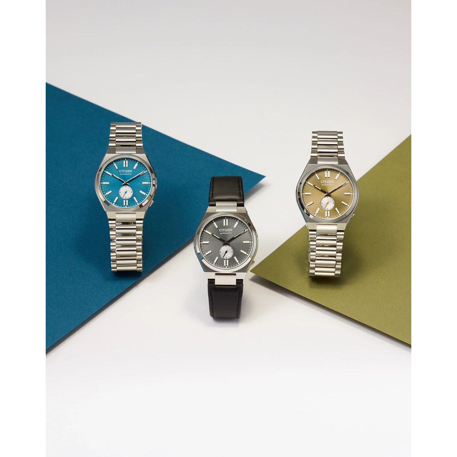 Reloj Citizen Tsuyosa Small seconds con Dial Gris automático caja de 40 MM para caballero NK5010-01H | Elegancia Relojería