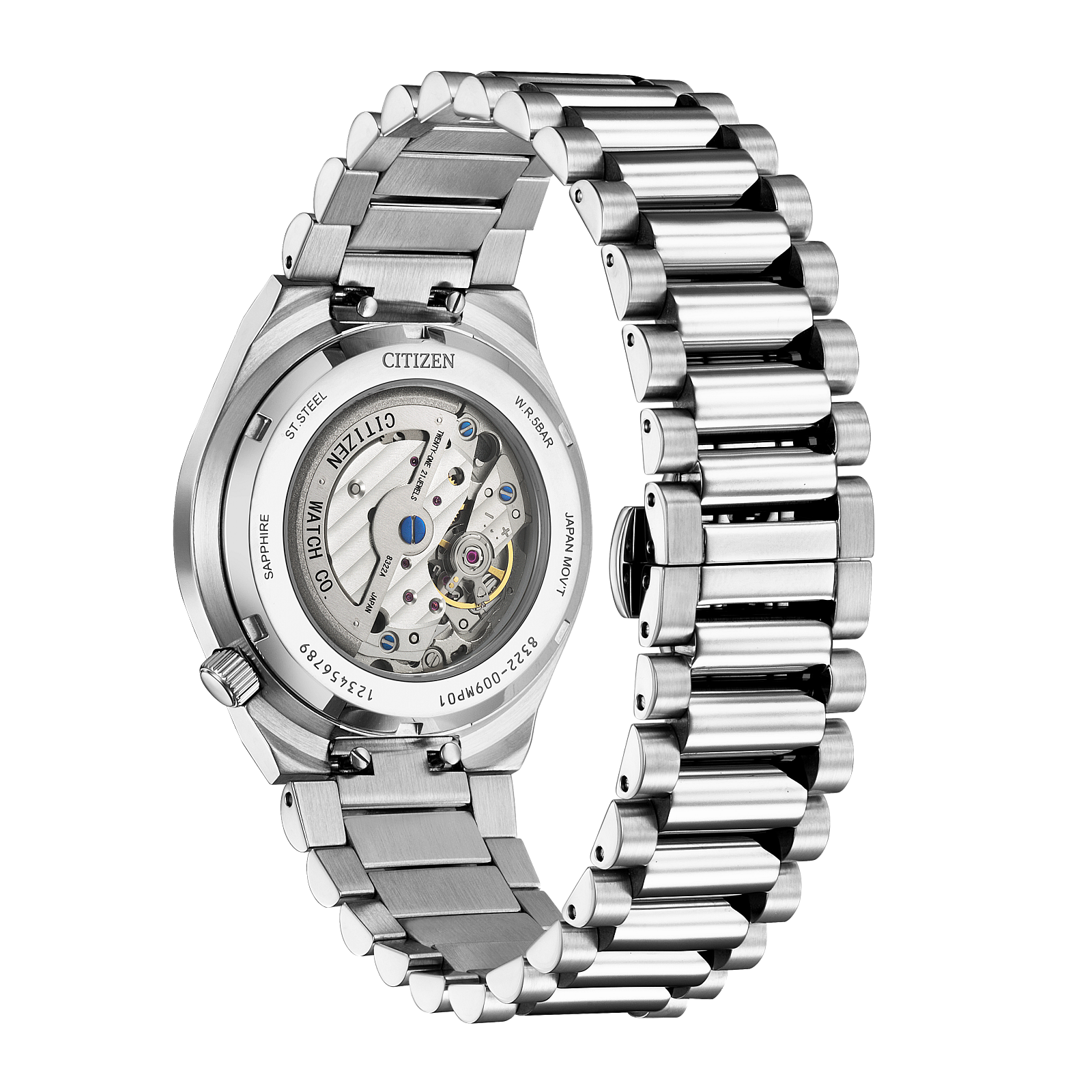 Reloj Citizen Tsuyosa Small seconds con Dial verde esmeralda automático caja de 40 MM para caballero | Elegancia Relojería
