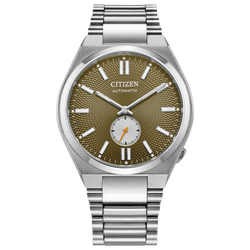 Reloj Citizen Tsuyosa Small seconds con Dial verde esmeralda automático caja de 40 MM para caballero | Elegancia Relojería