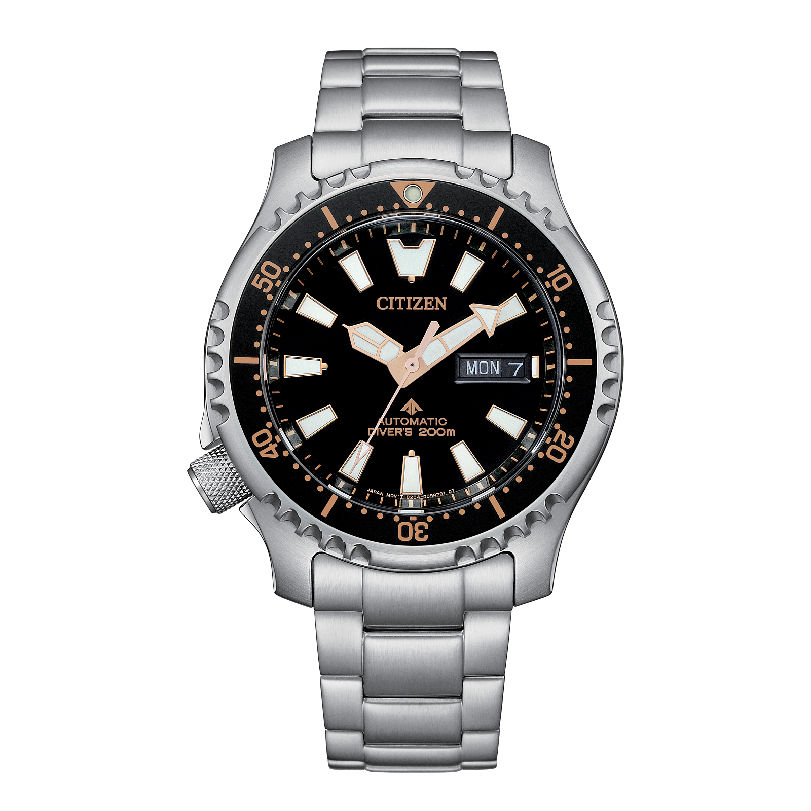 Reloj Citizen Promaster Dive Automatico edición Fugu con WR200 Dial negro, cristal de zafiro  NY0160-66E | Elegancia relojería